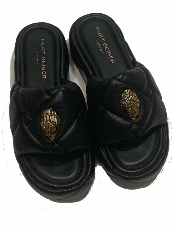Kurt Geiger Shoes - Kurt Geiger london Women's Orson Puffed Platform Slide Sandals